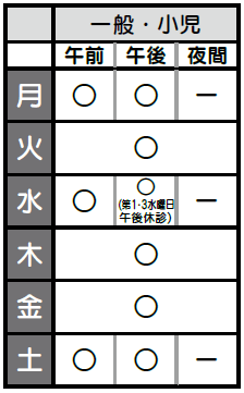 7月診療体制表（PDFファイル）