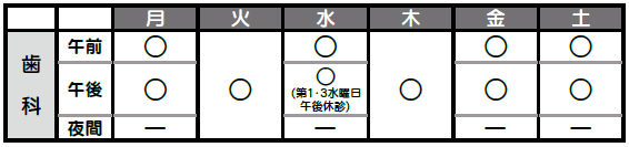 8月診療体制表（PDFファイル）